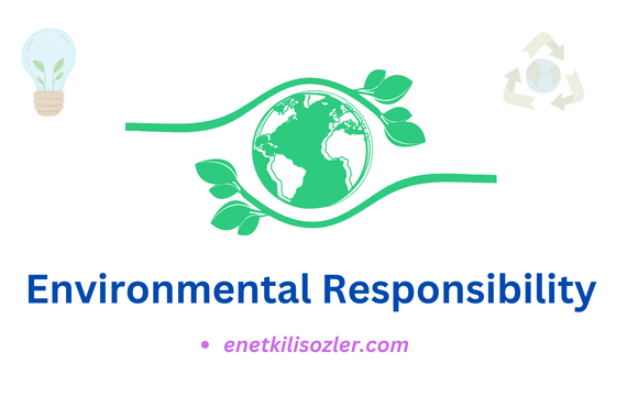 Environmental Responsibility